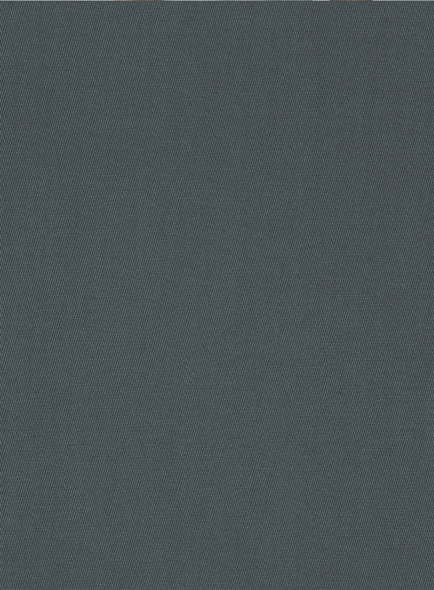 Steel Blue Stretch Chino Jeans - StudioSuits