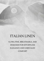 Italian Linen Arnar Shirt - StudioSuits