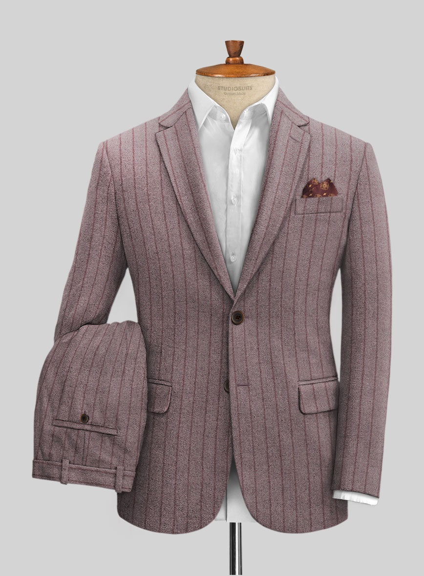 Sartori Eugenia Light Mauve Soft Tweed Suit - StudioSuits