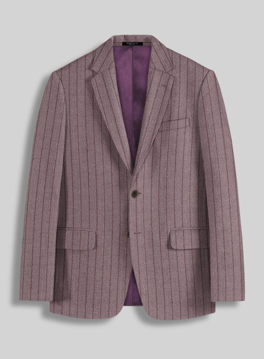 Sartori Eugenia Light Mauve Soft Tweed Suit - StudioSuits