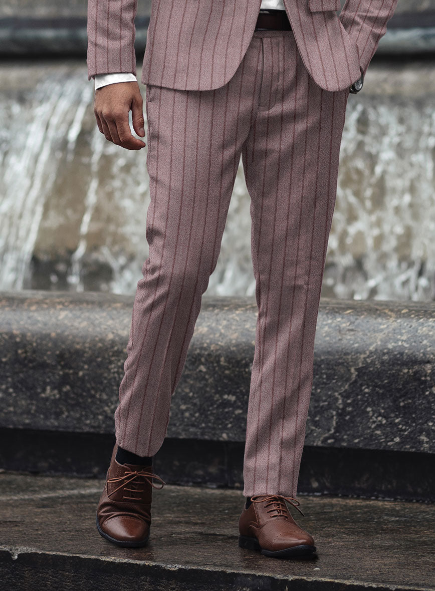 Sartori Eugenia Light Mauve Soft Tweed Suit - StudioSuits