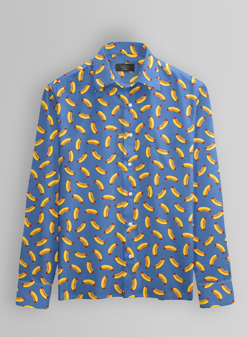 Street Snack Cotton Shirt - StudioSuits
