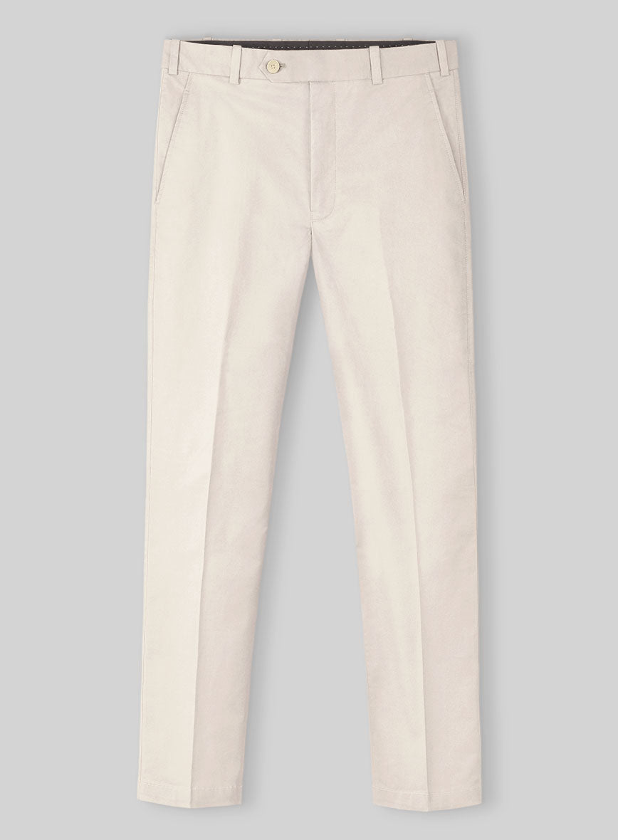 Stretch Summer Beige Chino Suit - StudioSuits