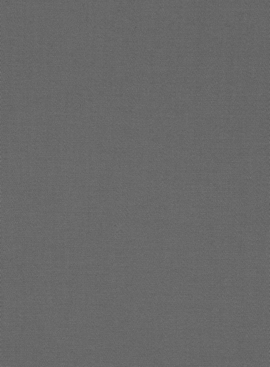 Stretch Summer Gray Chino Pants - StudioSuits