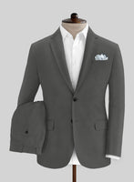 Stretch Summer Weight Gray Chino Suit - StudioSuits