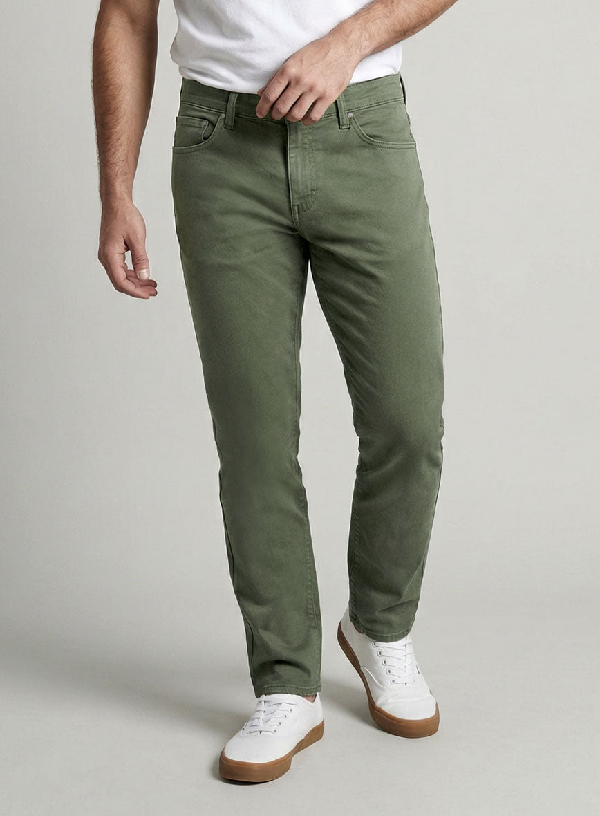 Stretch Chino Jeans - StudioSuits