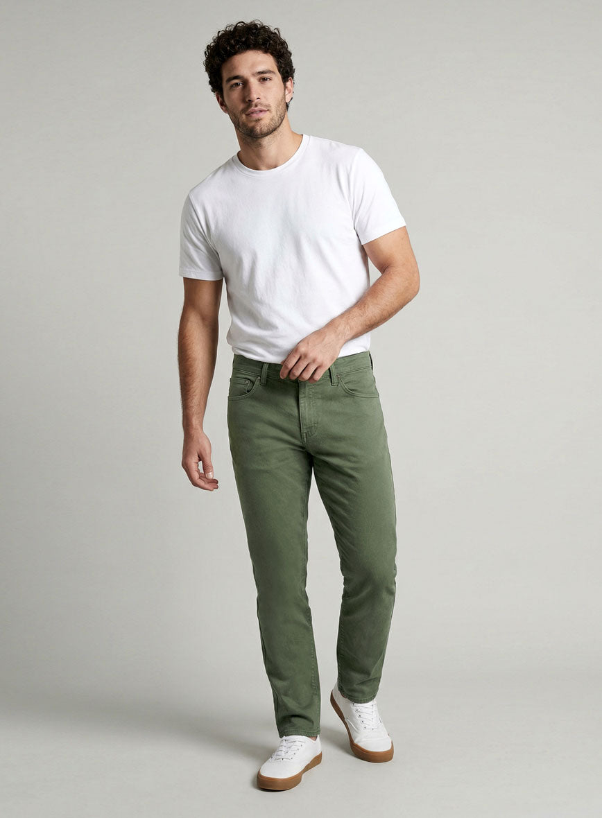 Stretch Chino Jeans - StudioSuits
