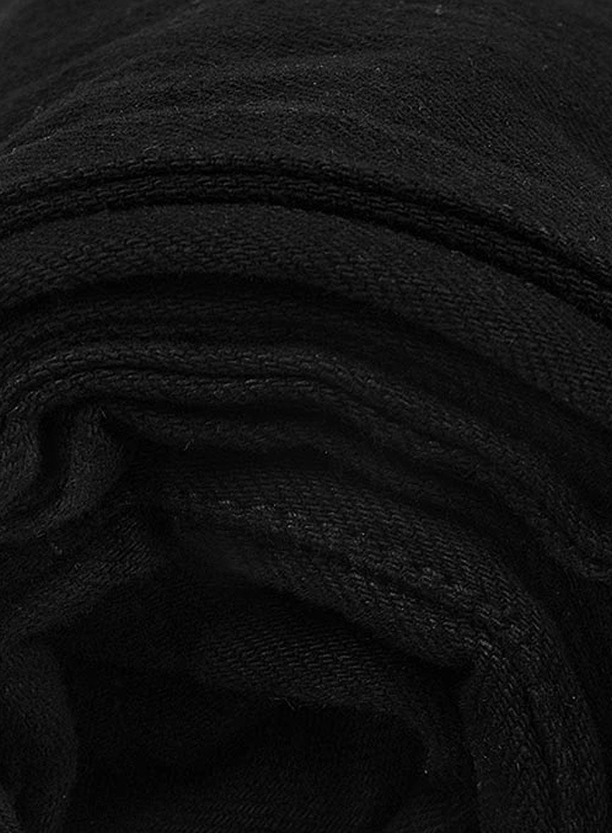 Stretch Jet Black Overdyed Jeans - StudioSuits