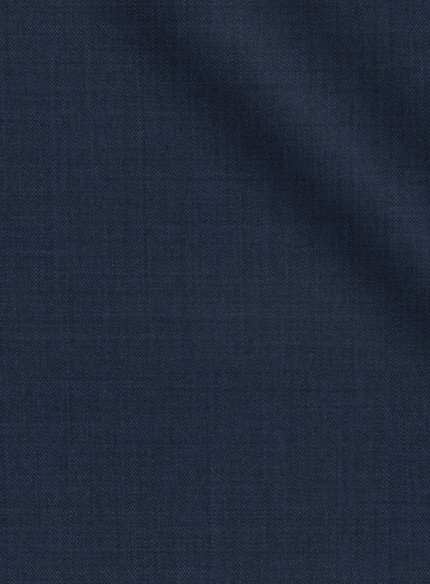 Stretch Royal Blue Wool Suit - Big & Tall - StudioSuits