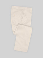 Stretch Summer Beige Chino Pants - StudioSuits