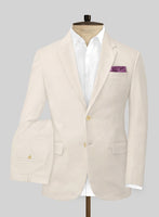 Stretch Summer Beige Chino Suit - StudioSuits