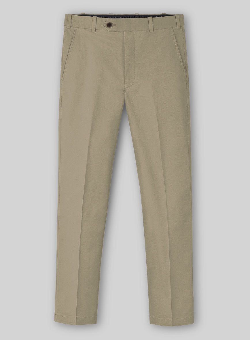 Stretch Summer Khaki Chino Pants - StudioSuits