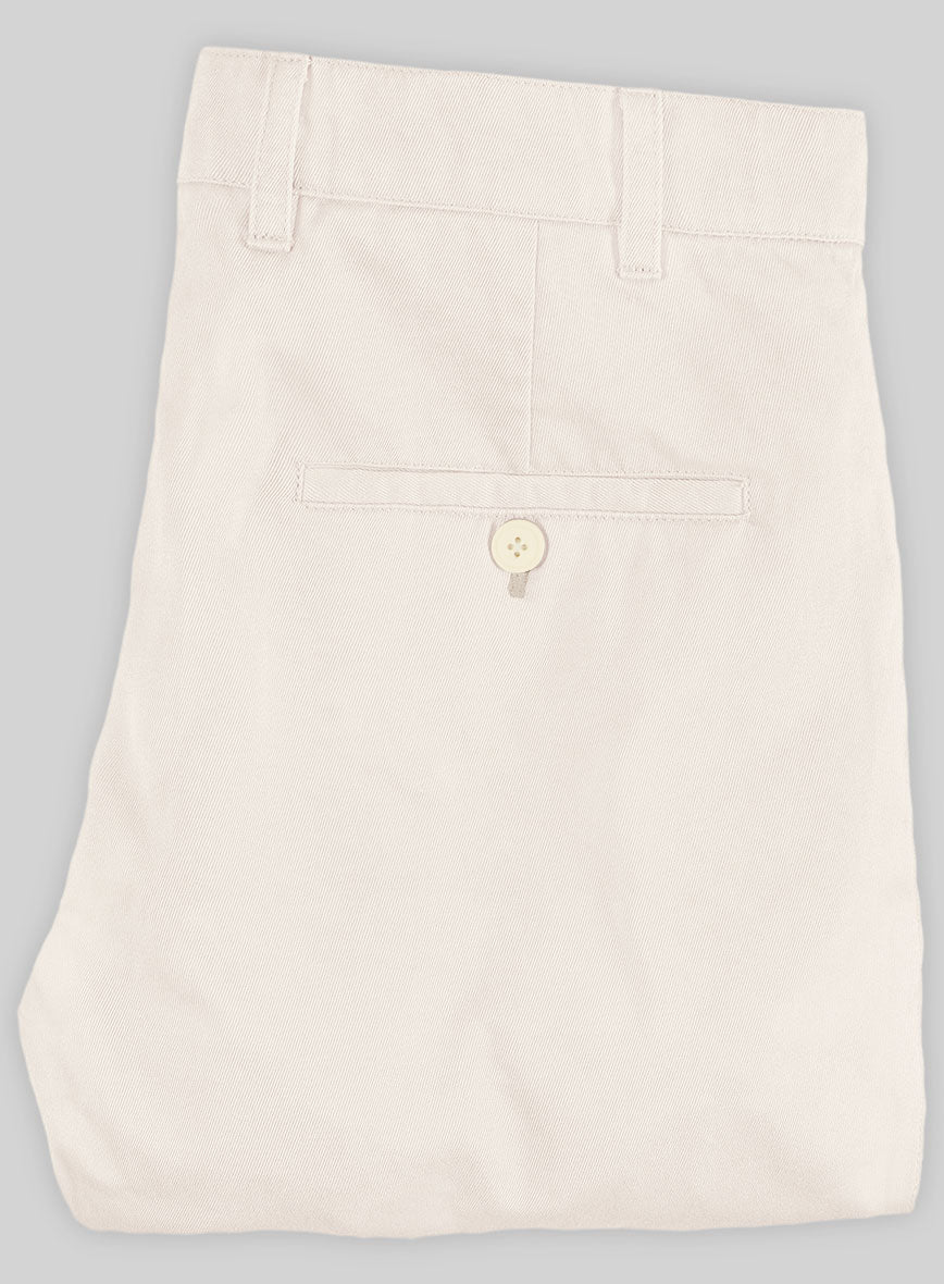 Washed Stretch Summer Beige Chino Pants – StudioSuits