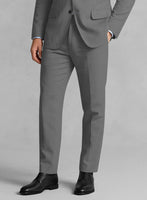 Stretch Summer Gray Chino Pants - StudioSuits