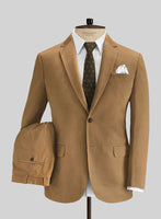 Stretch Summer Weight Tan Chino Suit - StudioSuits