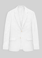 Stylbiella Natural White Linen Jacket - StudioSuits