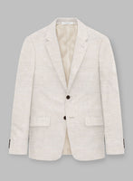 Stylbiella Spring Beige Linen Suit - StudioSuits