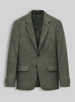 Stylbiella Spring Dew Green Linen Jacket - StudioSuits