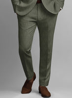 Stylbiella Spring Dew Green Linen Suit - StudioSuits