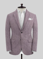 Stylbiella Spring Purple Linen Suit - StudioSuits