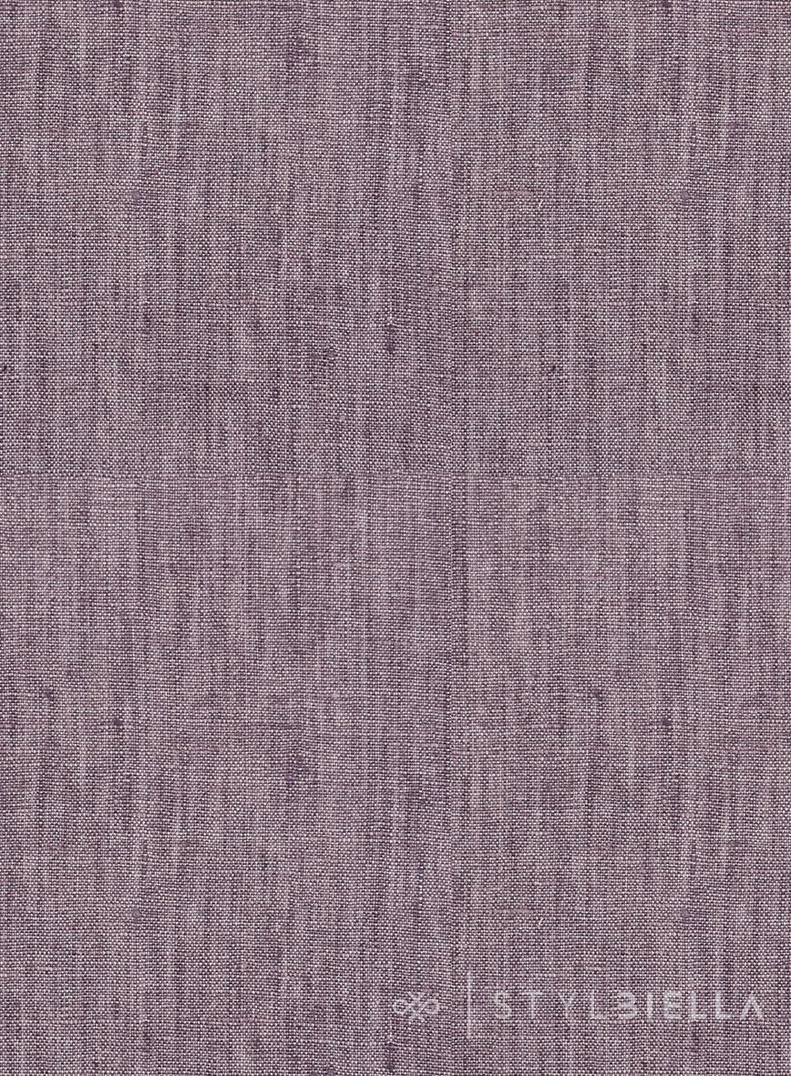Stylbiella Spring Purple Linen Suit - StudioSuits