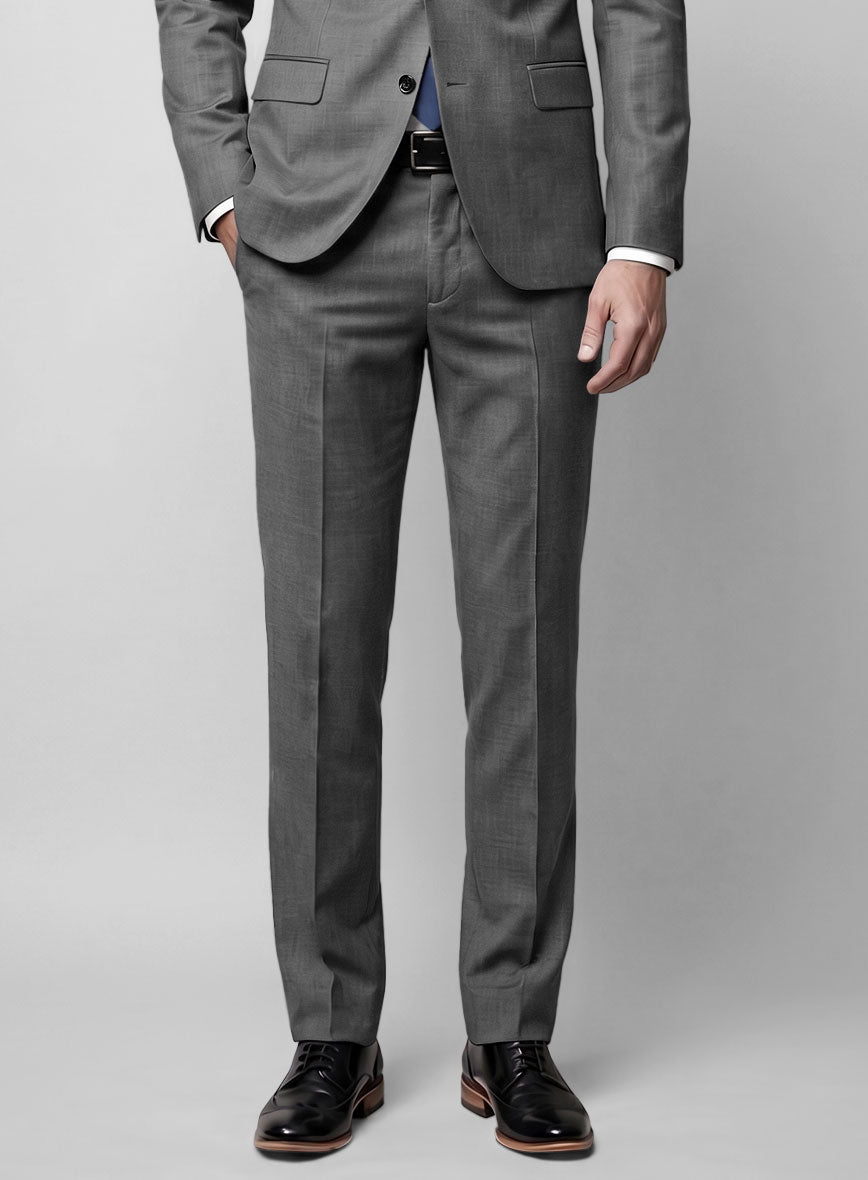 Suit with Leather Pocket Patch - StudioSuits