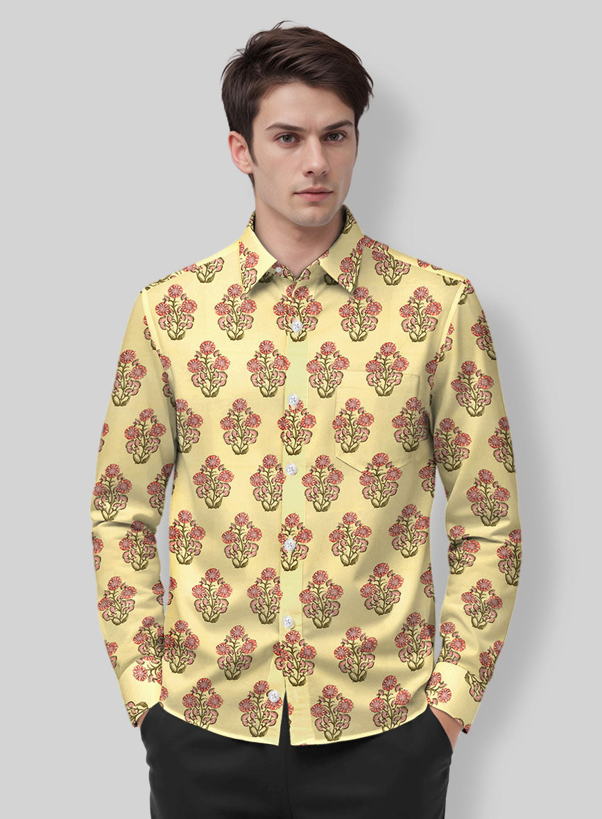 Sunflare Cotton Shirt - StudioSuits