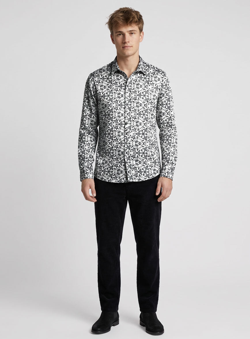 Sylas Silk Cotton Shirt - StudioSuits