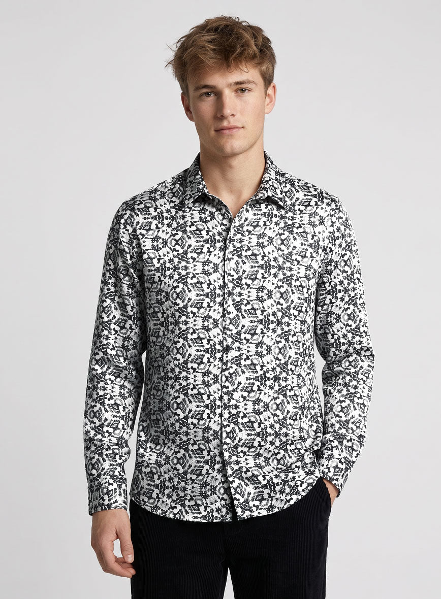 Sylas Silk Cotton Shirt - StudioSuits