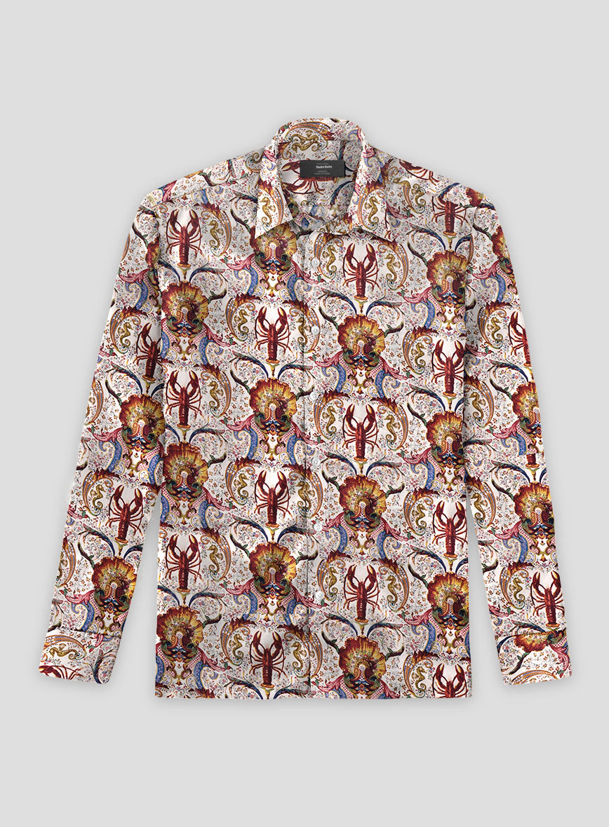 Tadeu Silk Cotton Shirt - StudioSuits