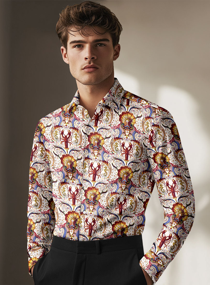 Tadeu Silk Cotton Shirt - StudioSuits