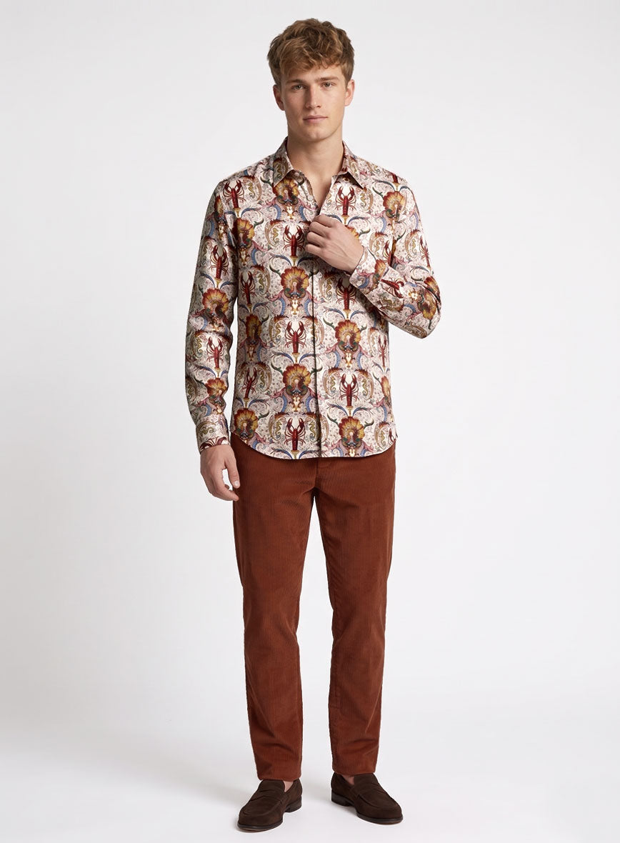 Tadeu Silk Cotton Shirt - StudioSuits