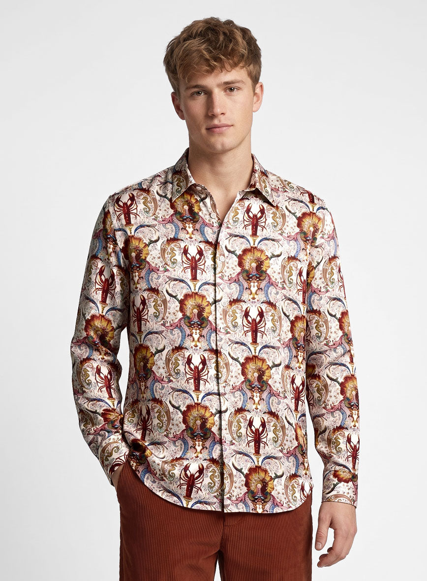 Tadeu Silk Cotton Shirt - StudioSuits