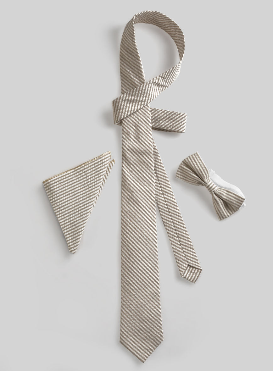 Tan Seersucker Combo Pack - StudioSuits