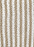 Women's Tan Seersucker Jacket - StudioSuits