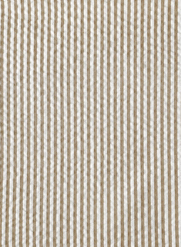 Women's Tan Seersucker Pants - StudioSuits