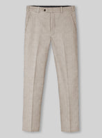 Tan Seersucker Pants - StudioSuits