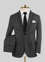Tartan Gray Flannel Suit - StudioSuits