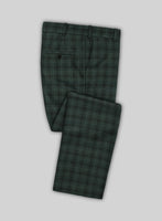 Tartan Green Flannel Suit - StudioSuits