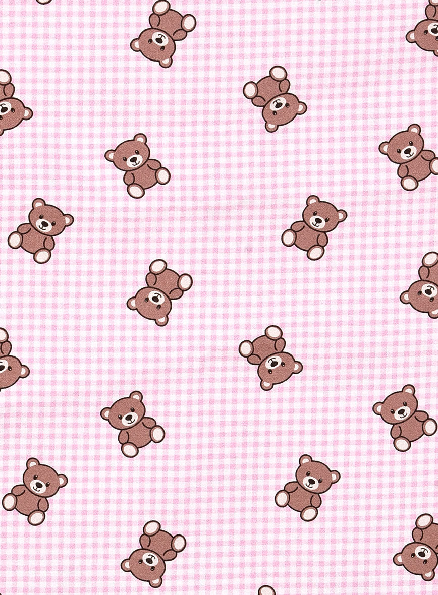 Teddy Check Cotton Shirt - StudioSuits