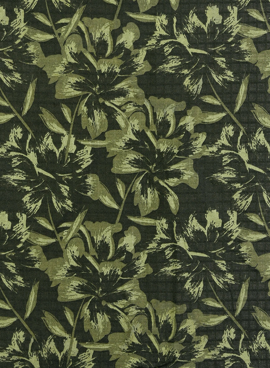 Terrain Leaf Cotton Shirt - StudioSuits