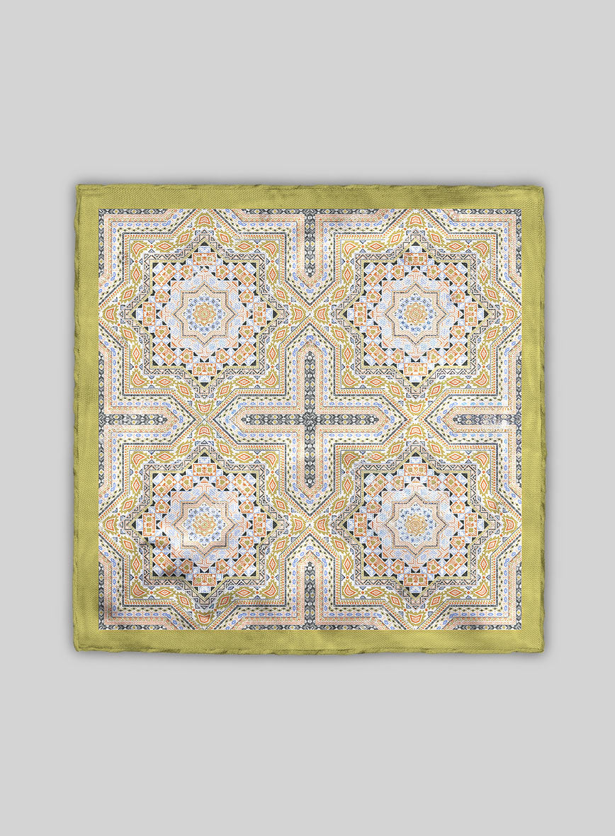 Tessera Silk Pocket Square - StudioSuits