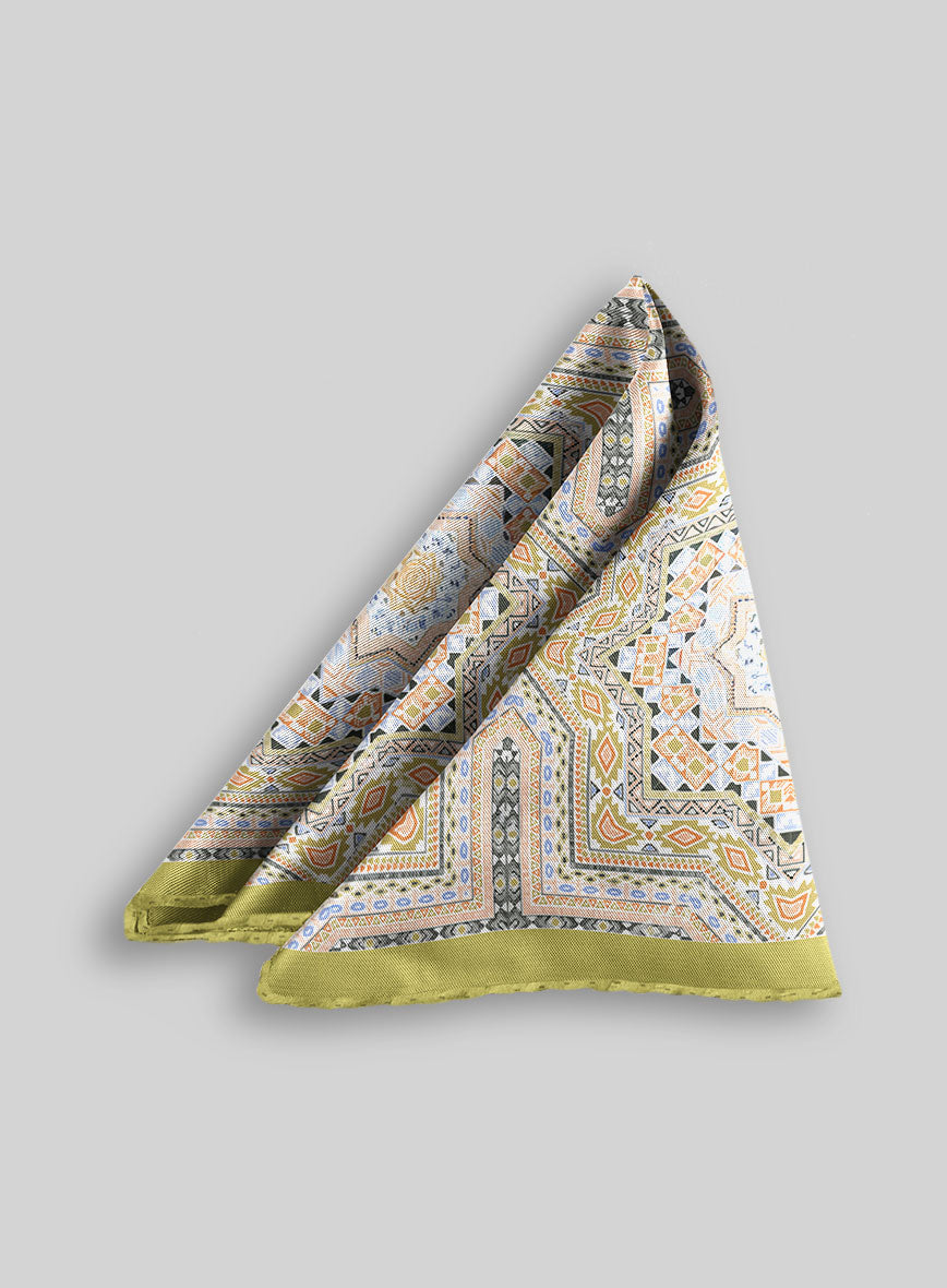 Tessera Silk Pocket Square - StudioSuits