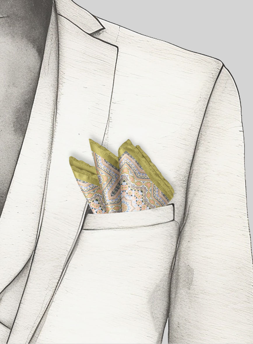 Tessera Silk Pocket Square - StudioSuits