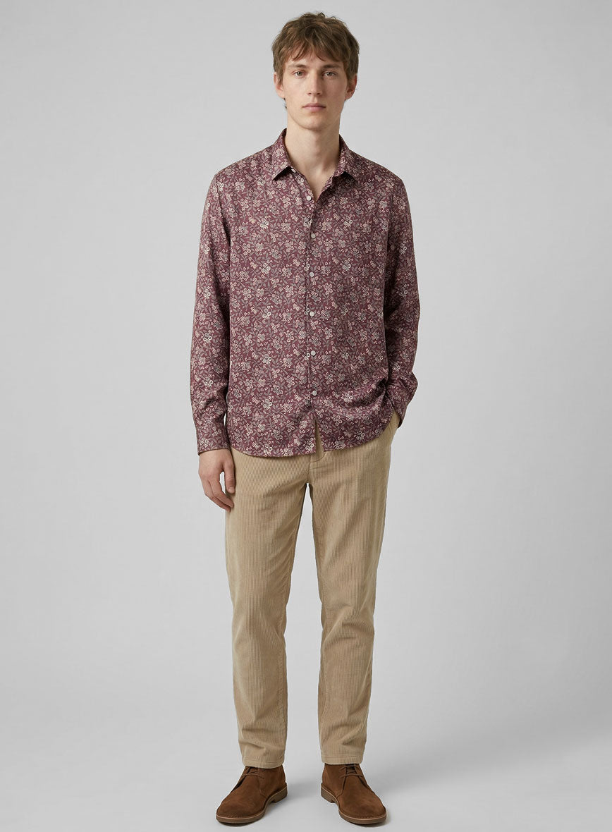 Thalia Silk Cotton Shirt - StudioSuits