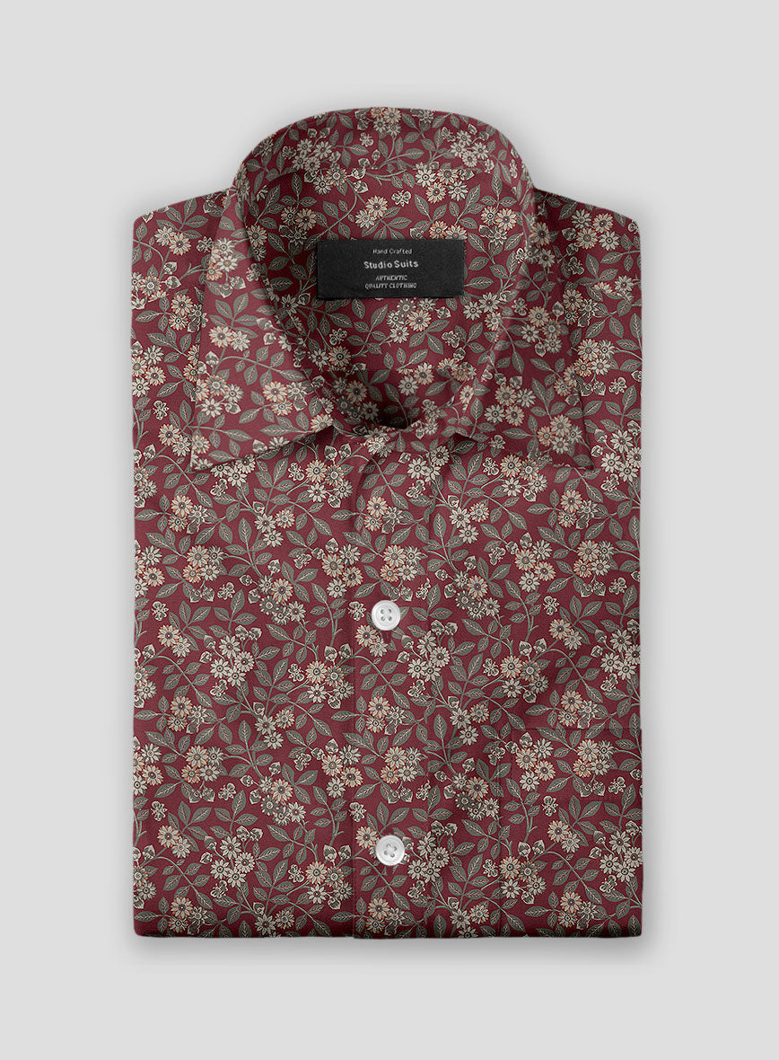 Thalia Silk Cotton Shirt - StudioSuits