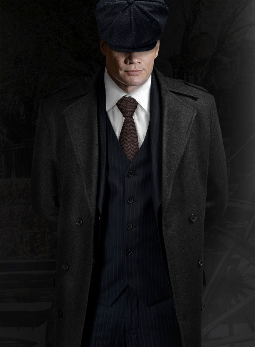 Thomas Shelby Peaky Blinders Deep Blue Wool Suit - StudioSuits