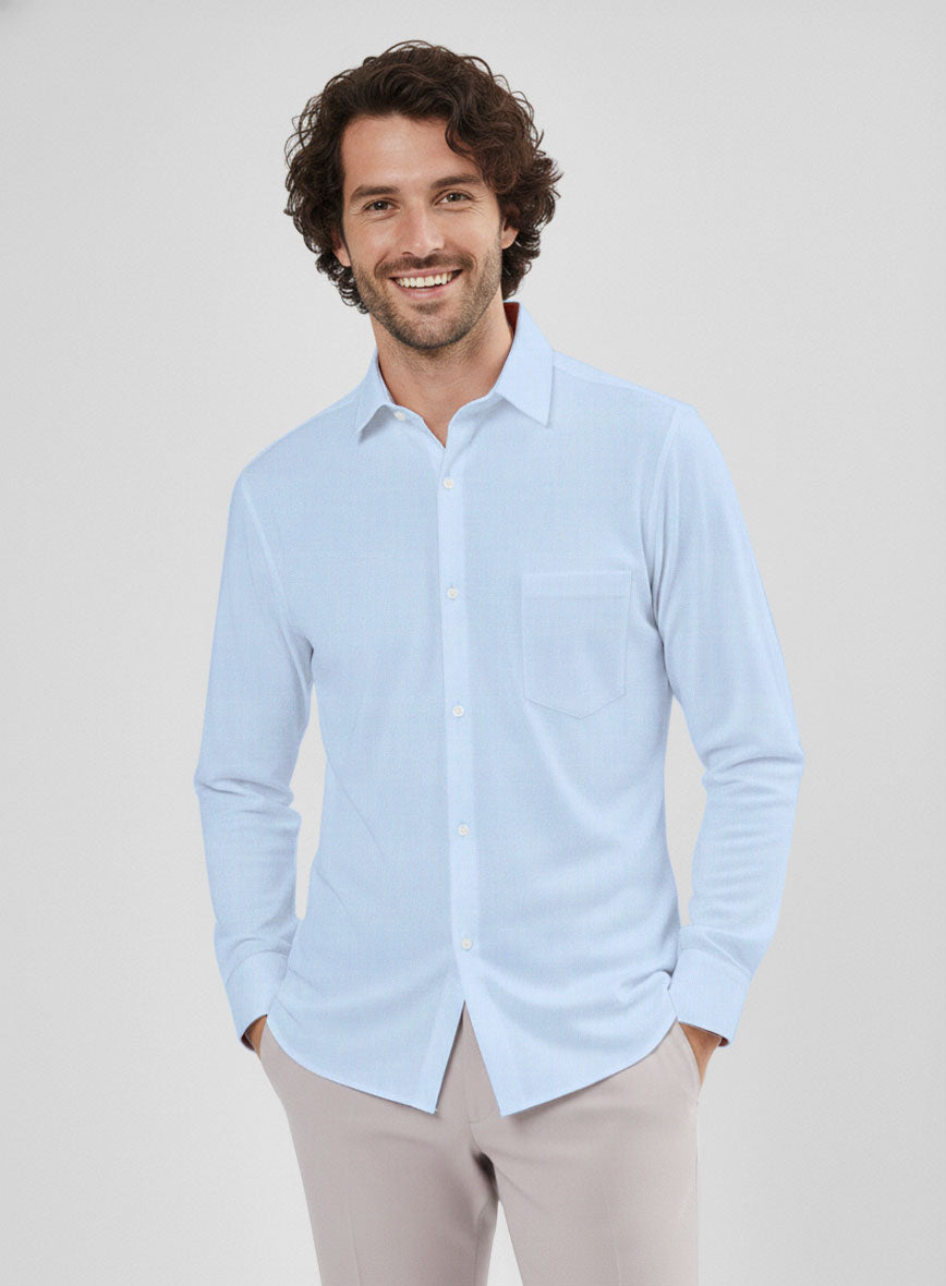 Thomas Mason Blue Oxford Shirt