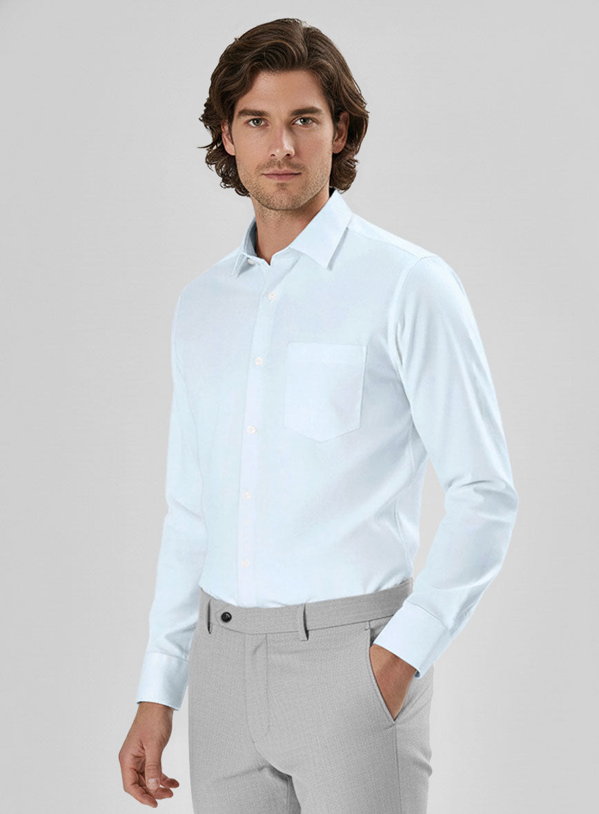 Thomas Mason Blue Shirt - StudioSuits