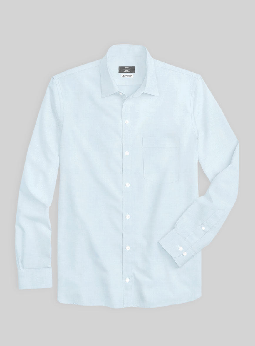 Thomas Mason Blue Shirt - StudioSuits